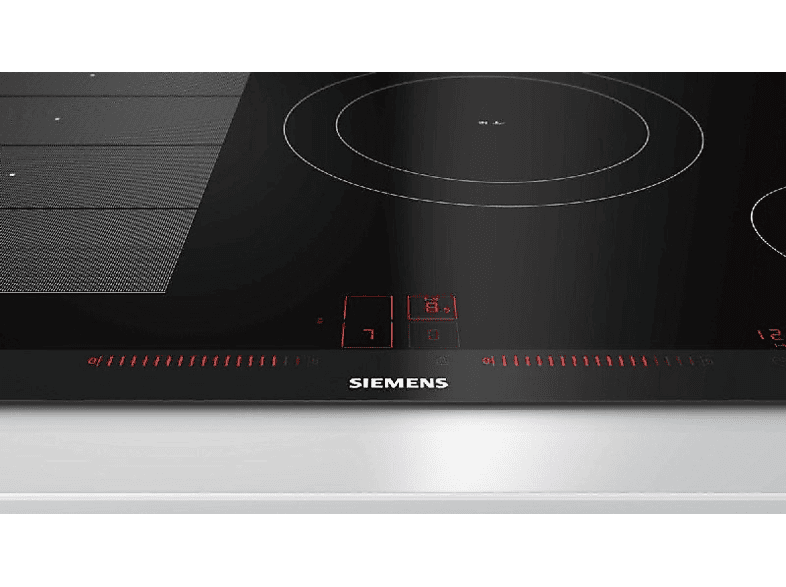 Placa inducción - Siemens EX875LEC1E, 4 zonas, 28 cm, Negro
