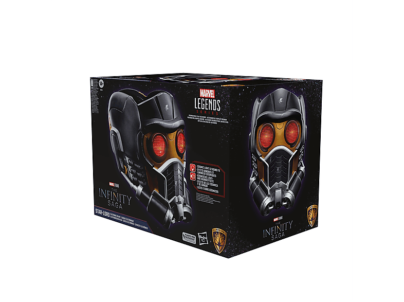Figura - Marvel Classic Marvel Legends Series - Casco de Star-Lord para juego de rol, 14 año(s), Plastic
