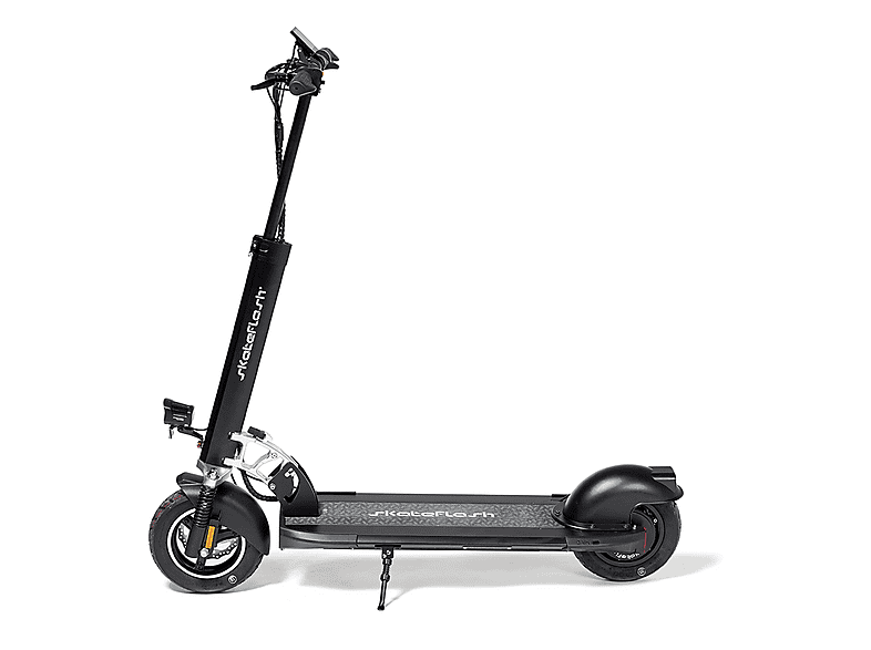 Patinete eléctrico - Skate Flash Urban 500 W Homologado, Pot. máx. 900 W, Carga máx. 120 kg, 40 km autonomía, 1300 mAh, Negro