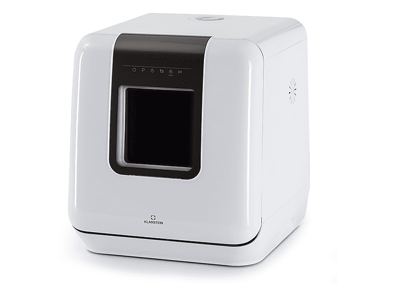 Lavavajillas compacto - Klarstein 10041183, 7 programas, 42,0 cm, Blanco