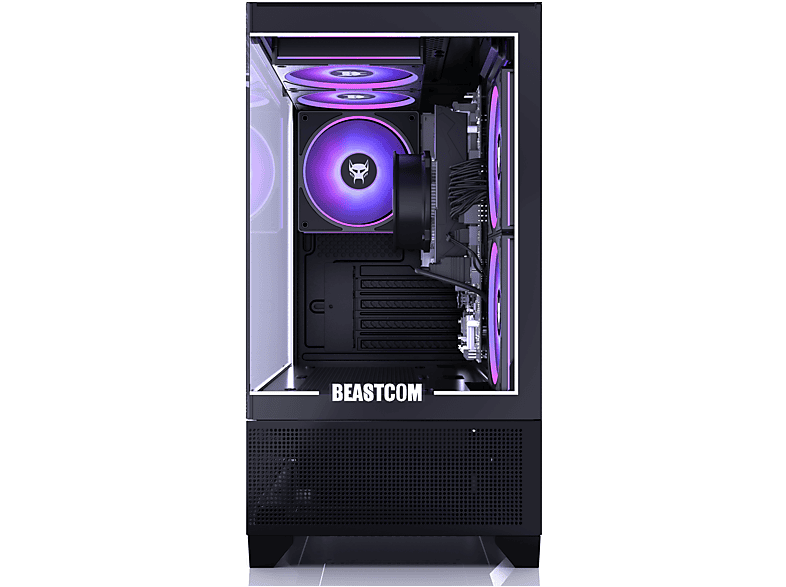 PC Gaming - Beastcom Q3 Essential Gaming, AMD Ryzen™ 5 4600G, 8 GB RAM, 512 GB SSD, Radeon™ RX Vega, Windows 11 Home, Negro