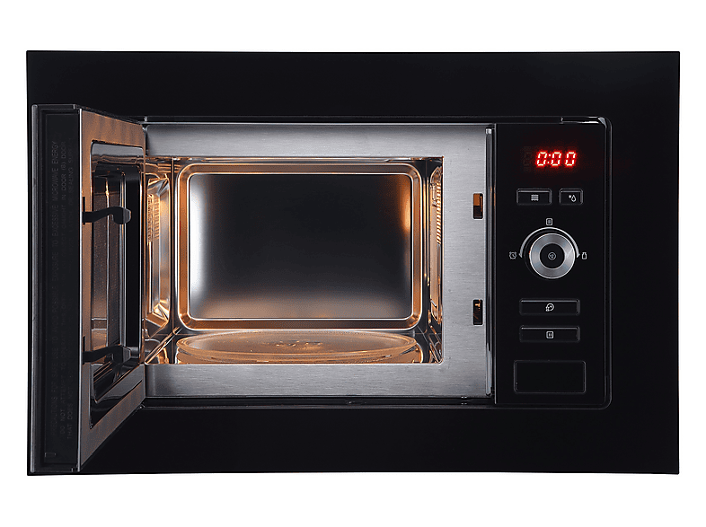 Microondas integrable - Respekta AKLBB1728395463, 700 W, 17 potencia, 17 l, Negro