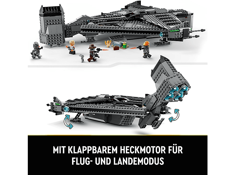 Juego de construcción - LEGO Kit de construcción LEGO® Star Wars™ 75323 The Justifier™ (1022 piezas), edad recomendada: 9 año(s)