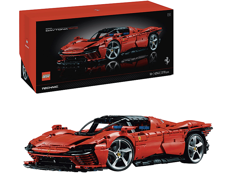 Juego de construcción - LEGO Kit de construcción LEGO® Technic 42143 Ferrari Daytona SP3 (3778 piezas), edad recomendada: 18 año(s)