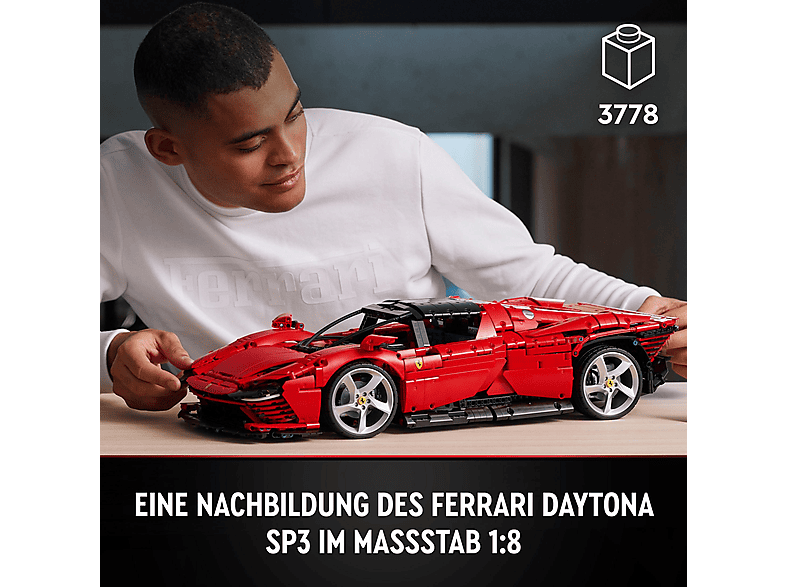 Juego de construcción - LEGO Kit de construcción LEGO® Technic 42143 Ferrari Daytona SP3 (3778 piezas), edad recomendada: 18 año(s)