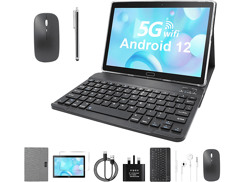 Tablet - Manike P98, 128 GB, Gray, 10,4 " Full-HD, 128 GB RAM, MT8788V, Tablet Android