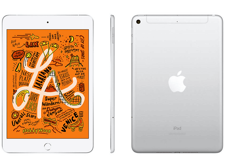 Tablet - Apple iPad mini, 256 GB, Plata, 7,9 " Retina, 3 GB RAM, Apple, A12, Tablet iOS