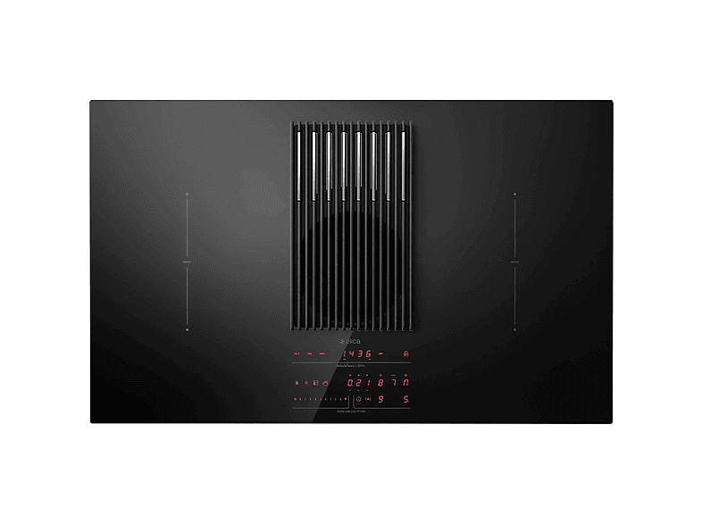 Placa de inducción - Elica HI03XXI-005-002, 4 Fuegos zonas, 830 mm, Negro