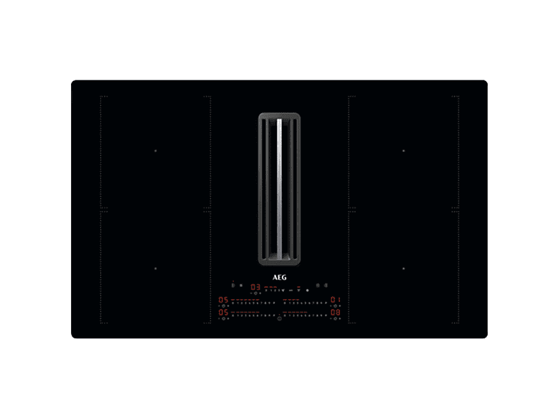 Placa de inducción - AEG CCE84751CB, 4 zonas, 830 mm, Negro
