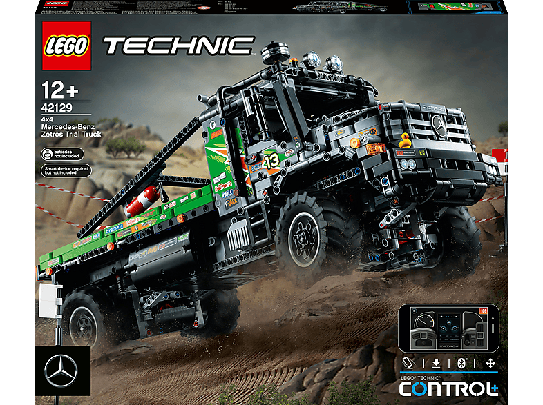 Juego de construcción - LEGO Technic Camión Trial 4x4 Mercedes-Benz Zetros, edad recomendada: 12 año(s), 2110 piezas