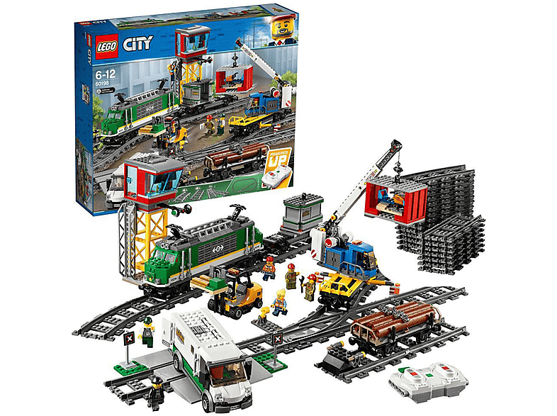 Juego de construcción - LEGO Juguete para niños: Tren de Mercancías LEGO® City 60198 (1226 piezas), edad recomendada: 6 año(s)