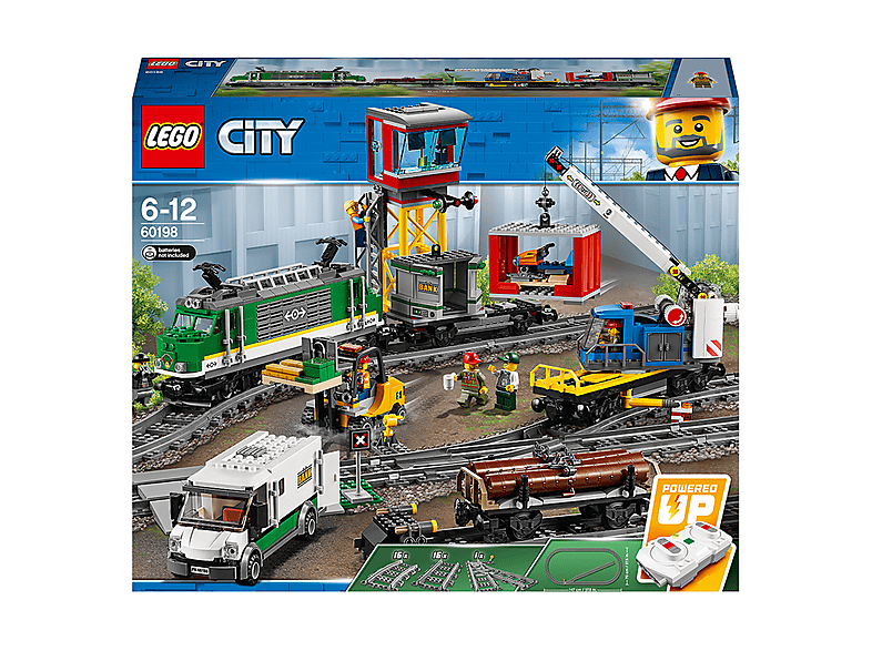 Juego de construcción - LEGO Juguete para niños: Tren de Mercancías LEGO® City 60198 (1226 piezas), edad recomendada: 6 año(s)