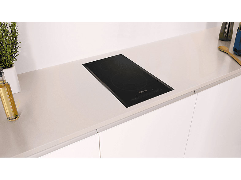 Placa modular - Balay 3EB930LQ, Inducción, 2 zonas, 21 cm, Negro