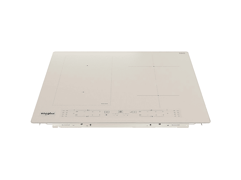 Placa de inducción - Whirlpool WLB6860NE/S, 4 zonas, 590 mm, Plata