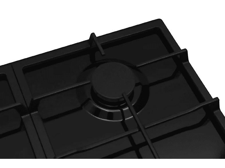 Placa de gas - Amica 21132, 4 zonas, 59 cm, Negro