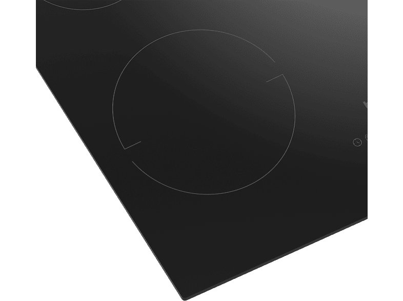 Placa de inducción - Beko HII64401MT, 4 Fuegos zonas, 60 cm, Negro