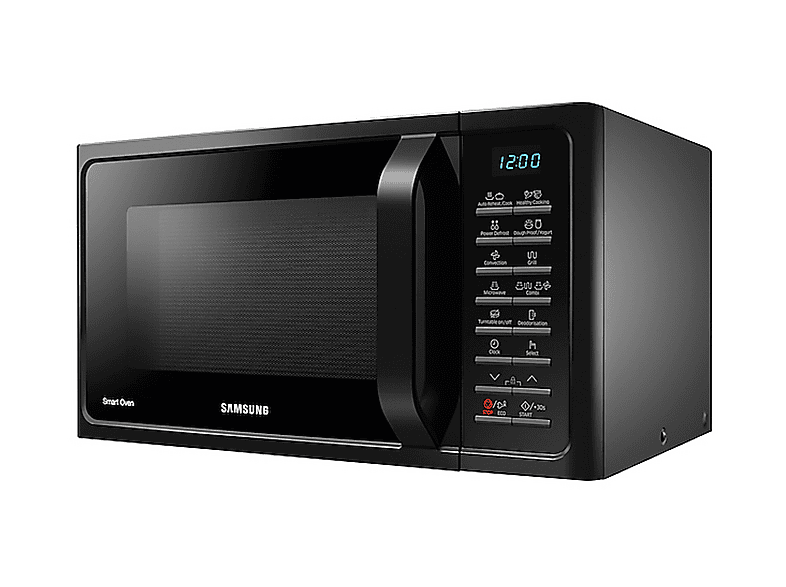Microondas libre instalación - Samsung MC28H5015AK/BA, 900 W, 6 potencia, 28 l, Negro