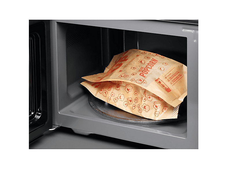 Microondas con grill - AEG MFB295DB, 1350 W, 10 potencia, 29 l, Acero