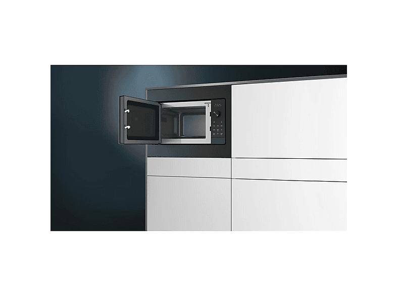 Microondas integrable - Siemens AKLBB1608579439, 800 W, 5 potencia, 20 l, Inox