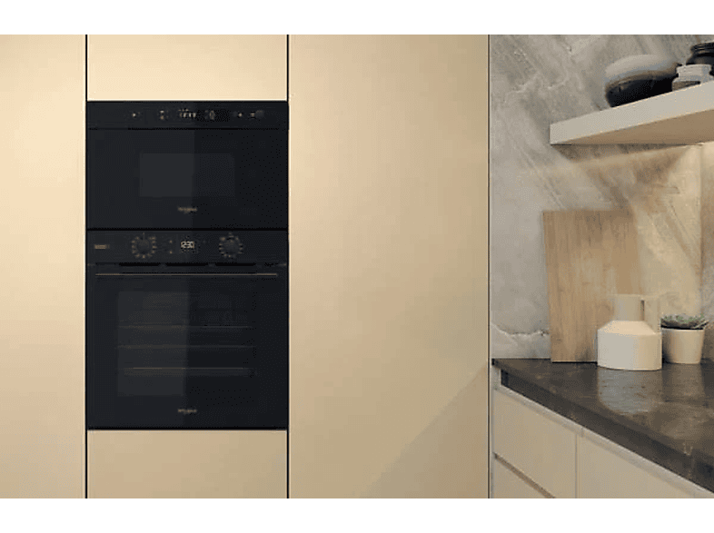 Microondas integrable - Whirlpool WHIMBNA900B, 750 W, 4 potencia, 22 l, Inox