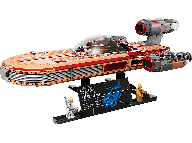 Juego de construcción - LEGO Star Wars 75341 Luke Skywalker's Landspeeder, edad recomendada: 18 año(s), 1890 piezas