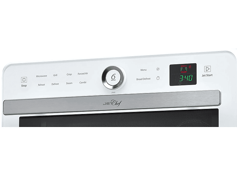 Microondas libre instalación - Whirlpool WHI8003437859281, 1000 W, 8 potencia, 33 l, Inox
