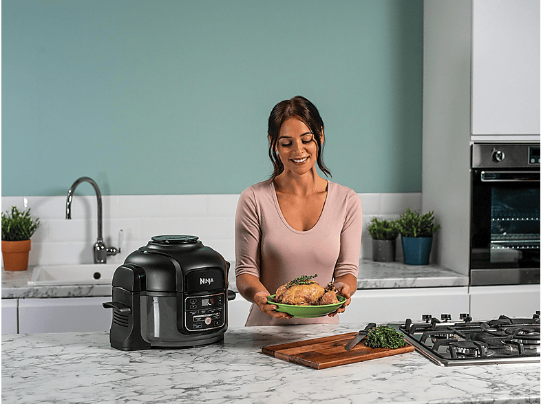 Robot de cocina - Ninja OP100EU, 1460 W, 4,7 l, Negro