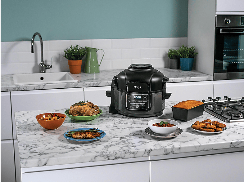 Robot de cocina - Ninja OP100EU, 1460 W, 4,7 l, Negro
