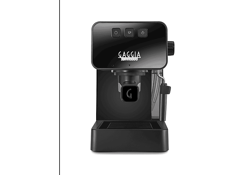 Cafetera express - Gaggia ESPRESSO STYLE, 15 bar, 1900 W, 2 tazas, Negro