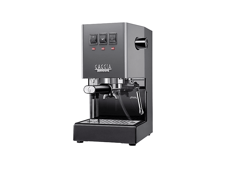Cafetera express - Gaggia E24, 15 bar, 1200 W, 2 tazas, Gris