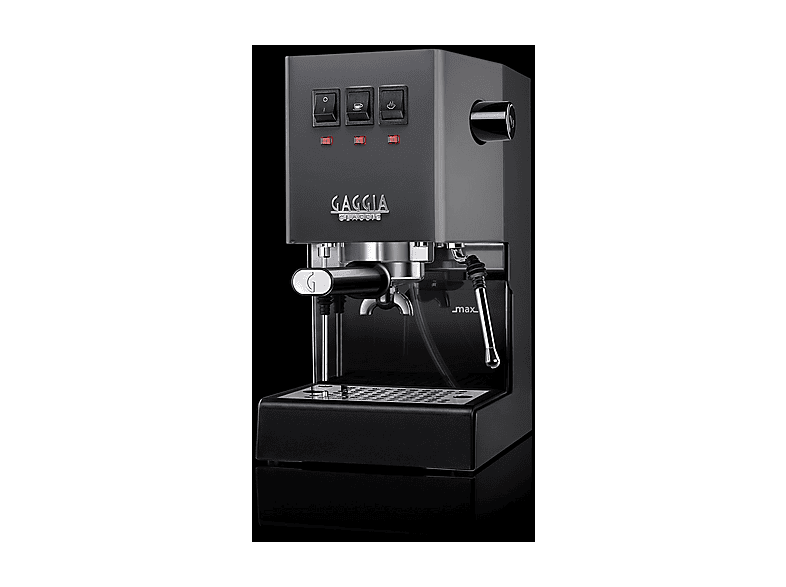Cafetera express - Gaggia E24, 15 bar, 1200 W, 2 tazas, Gris