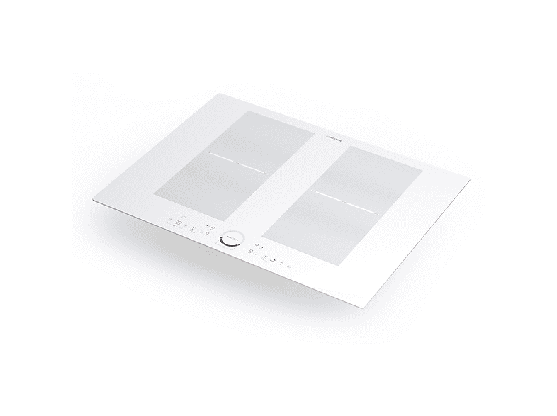 Placa de inducción - Klarstein Delicatessa 70 Flex, 4 zonas, 72 cm, Blanco