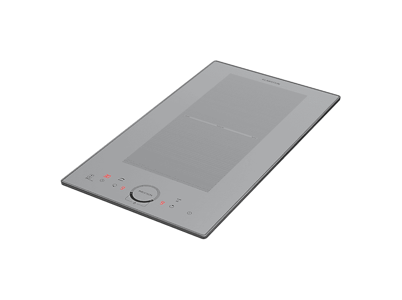 Placa de inducción - Klarstein Delicatessa Domino Prime, 2 zonas, 28,80 cm, Blanco