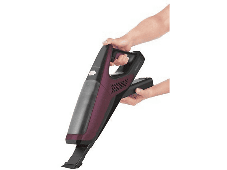 Aspirador escoba - Grundig AKLBB977600644, 90 W, Potencia de succión 16 AirWatt, Depósito 0,5 l, Autonomía 45 min, Negro