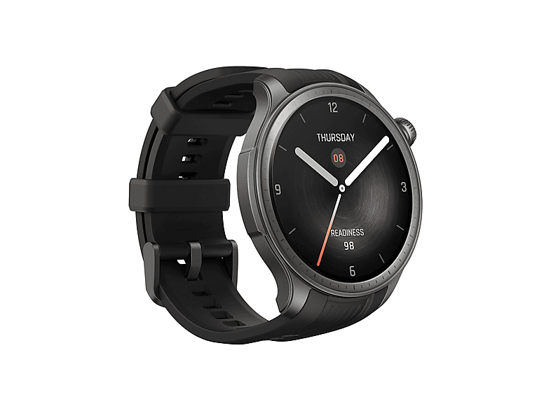 Smartwatch - Amazfit BALANCE MIDNIGHT, 140mm-215mm, Aluminio, Polímero, Negro
