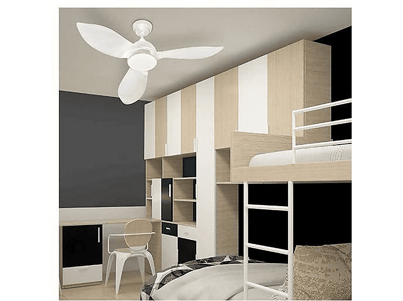 Ventilador de pie - Farelek 308642040, 70 W, 4.0 velocidades, Negro