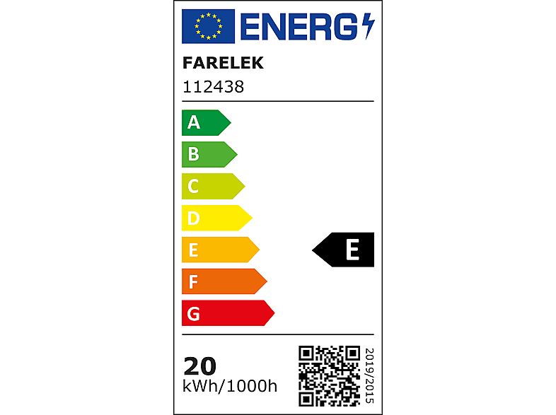 Ventilador de pie - Farelek 308642040, 70 W, 4.0 velocidades, Negro