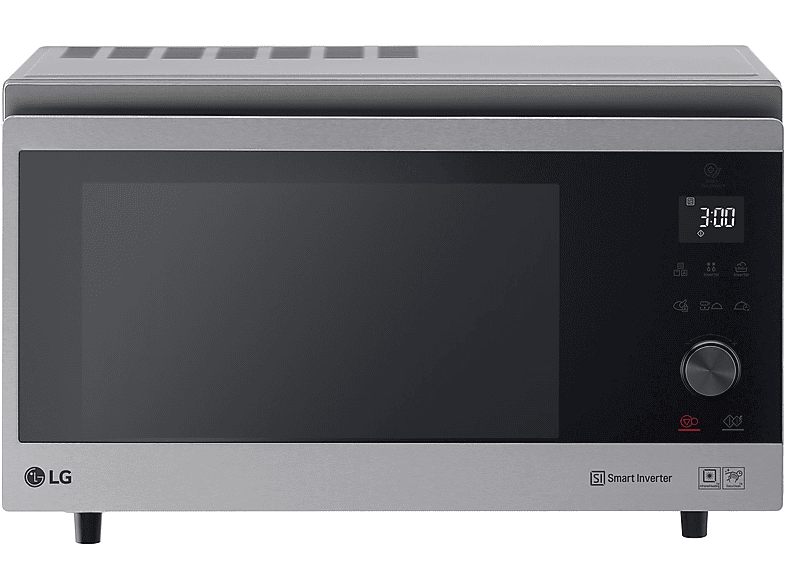 Microondas - LG MJ3965ACS, 1350 W, 39 l, Inox