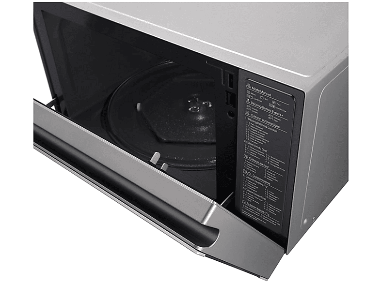 Microondas - LG MJ3965ACS, 1350 W, 39 l, Inox
