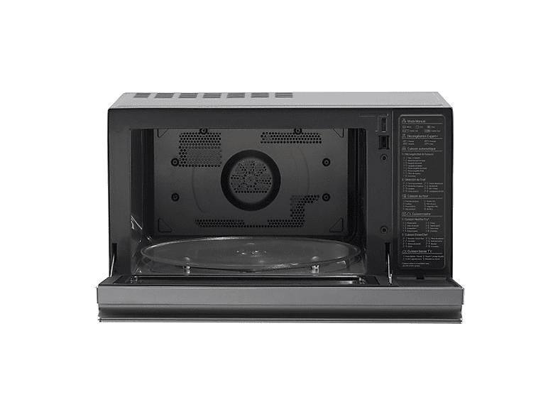 Microondas - LG MJ3965ACS, 1350 W, 39 l, Inox
