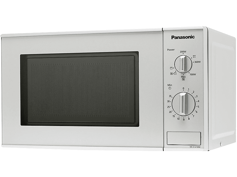 Microondas libre instalación - Panasonic NN-K121MMEPG, 800 W, 20 l, Plata