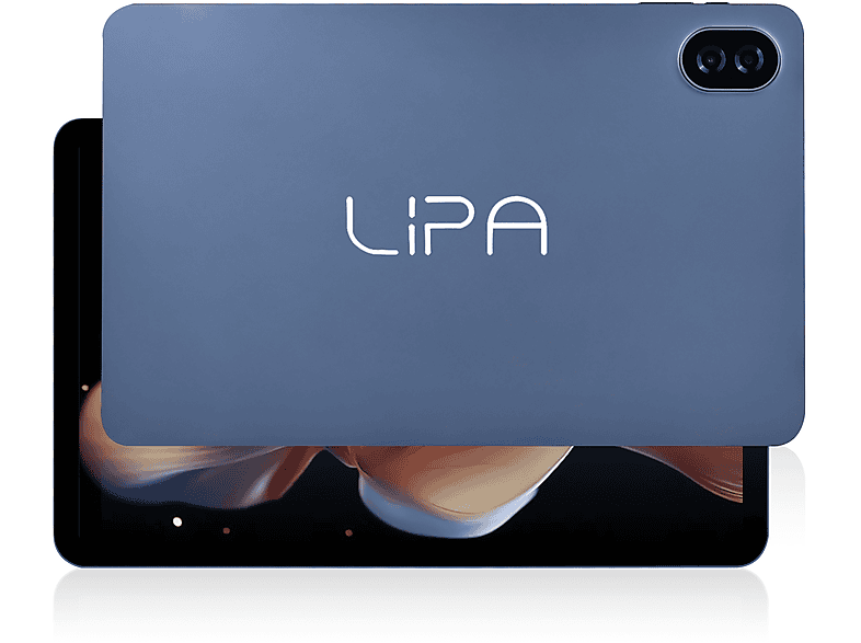 Tablet - Lipa Taurus II 256 GB, 4G, con cubierta, Azul, 12 " HQVGA, 8 GB RAM, MTK8183 Octa core ARM Cortex 4*A73 2.0GHz + 4*A53 1.6GHz, Tablet Android