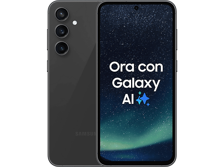 Smartphone - Samsung Smartphone Samsung Galaxy S23 FE 8GB/ 256GB/ 6.4"/ 5G/ Gris Grafito, Móvil Android, 8 GB RAM, 6,4 " Dynamic AMOLED 2X, 120 Hz