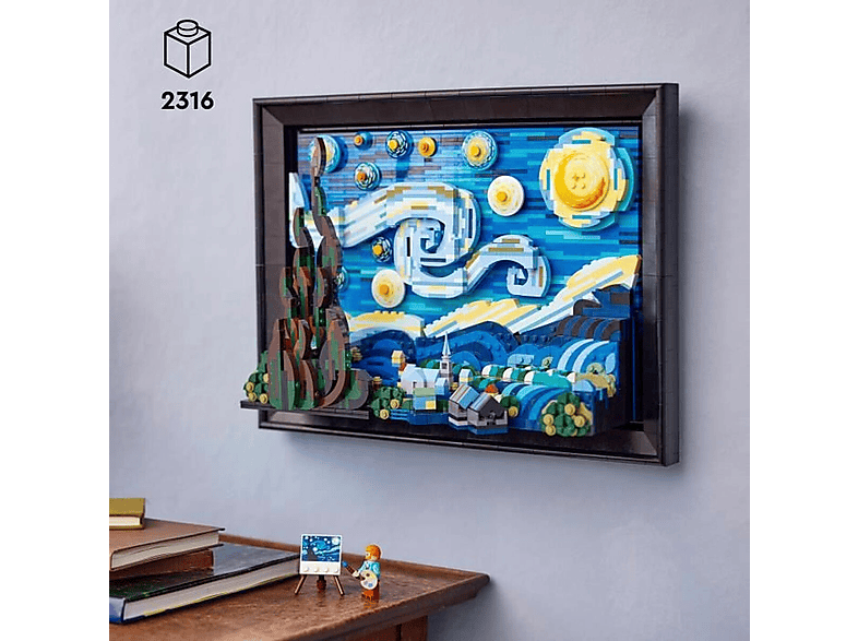 Juego de construcción - LEGO Ideas Vincent van GoghThe Starry Night, edad recomendada: 18 año(s), 2316 piezas