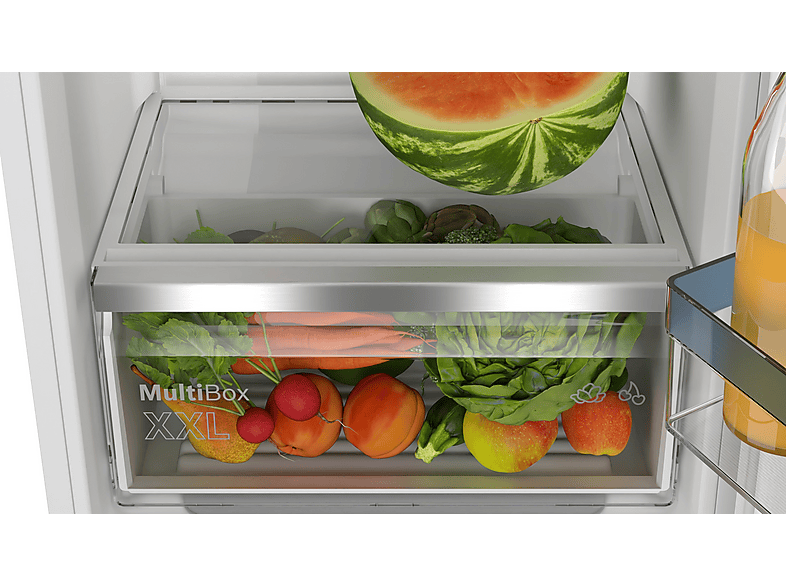 Frigorífico una puerta - Bosch Frigorifico Integrable 1P Bosch KIR41VFE0, Estático refrigerador, Altura 1221 mm, Capacidad 204 l, Blanco