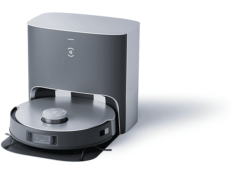 Robot aspirador - Ecovacs DEEBOT X1 PLUS, 45 W, Potencia de succión 5 kPa, Depósito 0,4 l, Autonomía 4 h y 20 min, Negro