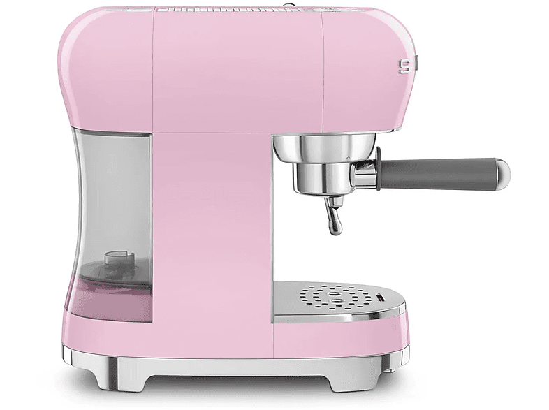 Cafetera express - Smeg ECF02PKEU, 15 bar, 1350 W, 2 tazas, Inox