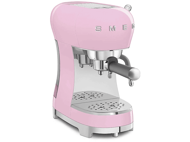 Cafetera express - Smeg ECF02PKEU, 15 bar, 1350 W, 2 tazas, Inox