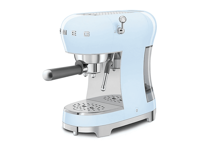 Cafetera express - Smeg ECF02PBEU, 15 bar, 1350 W, 2 tazas, Inox