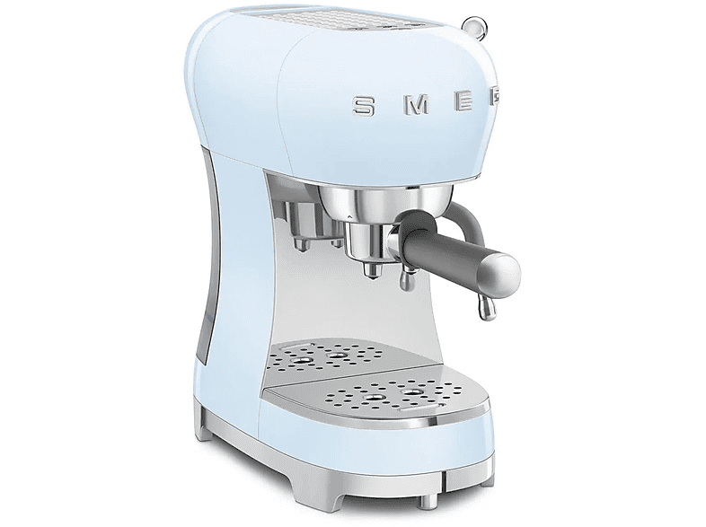 Cafetera express - Smeg ECF02PBEU, 15 bar, 1350 W, 2 tazas, Inox